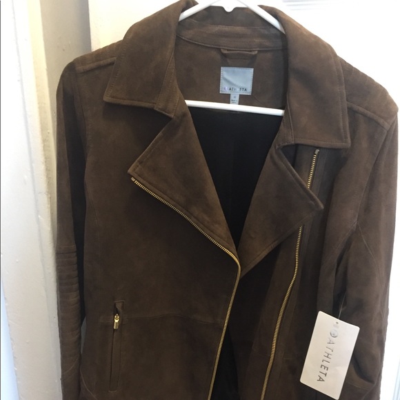 Coats | Athleta Suede Jacket | Poshmark